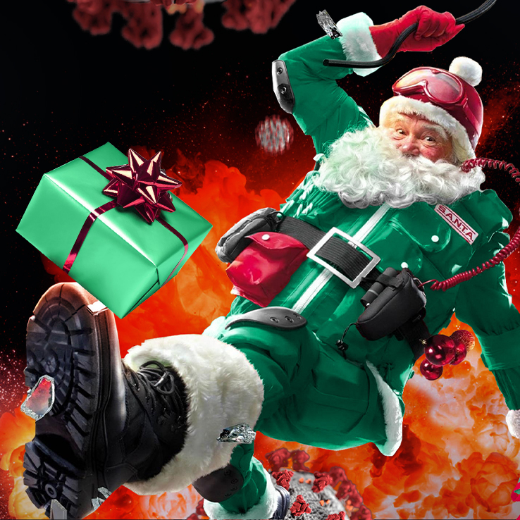 Santa saves the day!